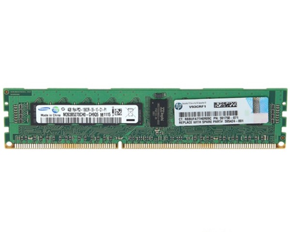 رم سرور اچ پی ۴ گیگابایت مدل Single Rank x4 DDR3-1333