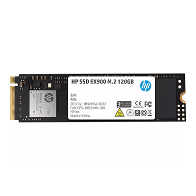 اس اس دی اینترنال M.2 NVMe اچ پی مدل HP EX900 ظرفیت ۱۲۰ گیگابایت