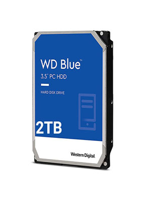 هارد اینترنال وسترن دیجیتال Blue 2TB مدل WD20EZRZ