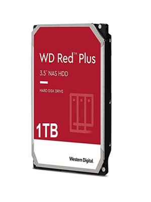 هارد اینترنال وسترن دیجیتال Red Plus 1TB مدل WD10EFRX