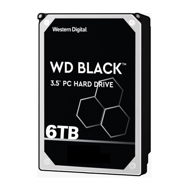 هارد اینترنال وسترن دیجیتال BLACK 6TB مدل WD6003FZBX