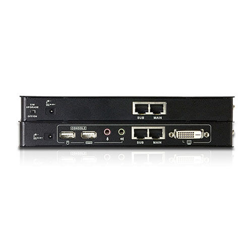 کی وی ام اکستندر CAT5 پورت DVI USB مدل CE600