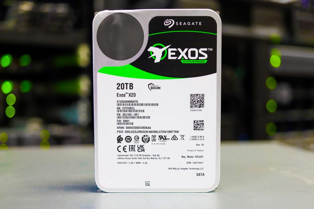 هارد سیگیت EXOS 20TB ST20000NM007D