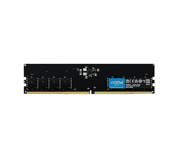 رم کروشیال ۱۶GB DDR5 4800MHz CL40 Desktop Memory