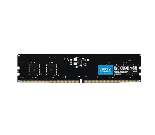 رم کروشیال ۸GB DDR5 4800MHz CL40 Desktop Memory